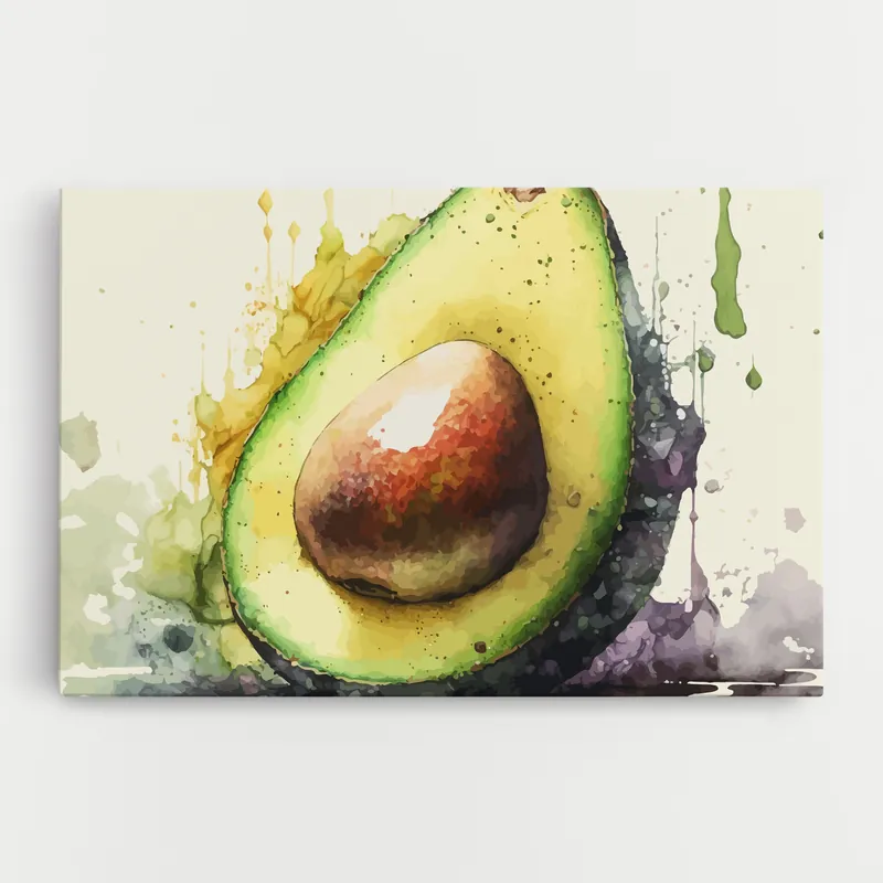 Leinwandbild Green Avocado Art Bestseller