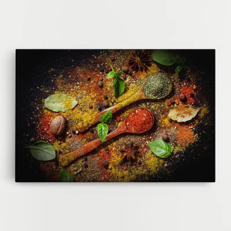 Sofort Bestellen Leinwandbild Oriental Spices