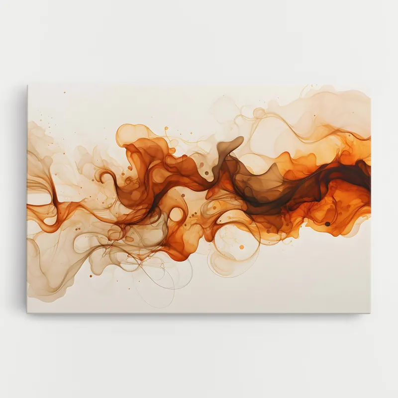 Leinwandbild Fire Aroma Kostenfreie Lieferung