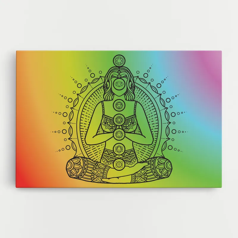 Leinwandbild Girl Meditation Wochenendangebot