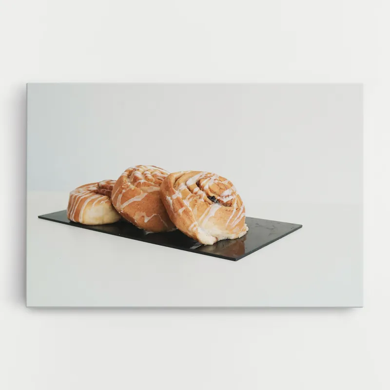 Leinwandbild Cinnamon Rolls Bestseller