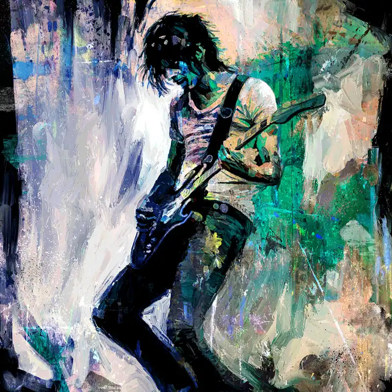 H. Mühlbauer-Gardemin: Rock´n Roll, Moderne Pop Art, Original/serielles Unikat Geprüft