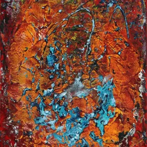Unikat: Cloudy Treasure, Originalgemälde, J. Fernandez, Acrylbilder Bestseller