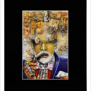 Beliebt Fineartprint, signiert, : The World in my Head I, K. Namazi, limitierte Edition auf Papier, Nr. 2/150