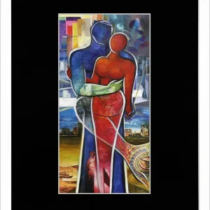 Fineartprint, signiert: Beach of Love, K. Namazi, limitierte Edition auf Papier, Nr. 2/150 Kostenfreie Lieferung