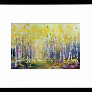 Limitierte Edition, Fineartprint, signiert, auf Papier M. Kühne: Herbstleuchten, Nr. 1/150 Preisknaller