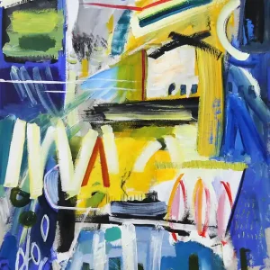 Zeitgenössische Acrylmalerei: Natur-Inspiration 32, M. Cieśla, Original (Unikat) Jetzt Kaufen