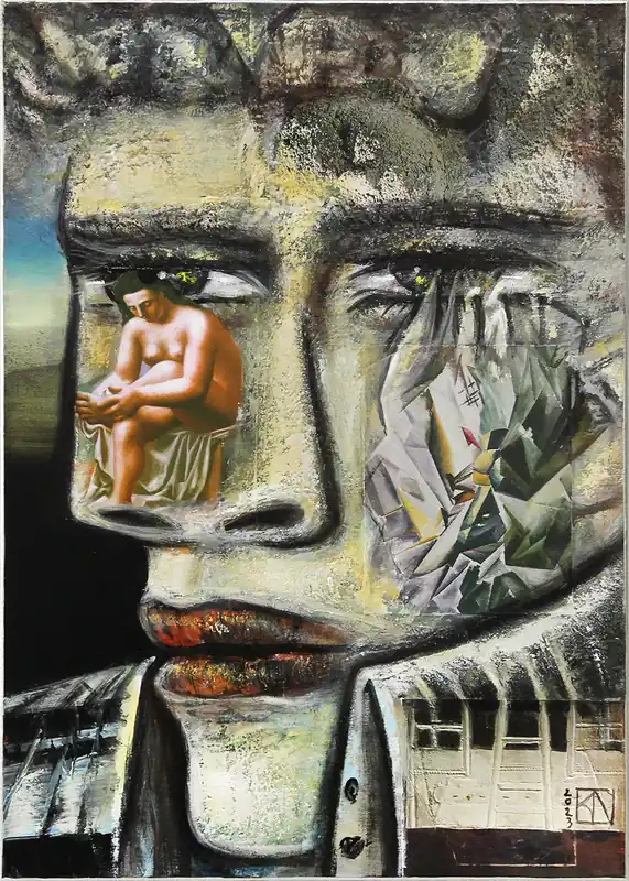 Saisonangebot Moderne Kunst: Love-Terminator, K. Namazi, Original/Unikat