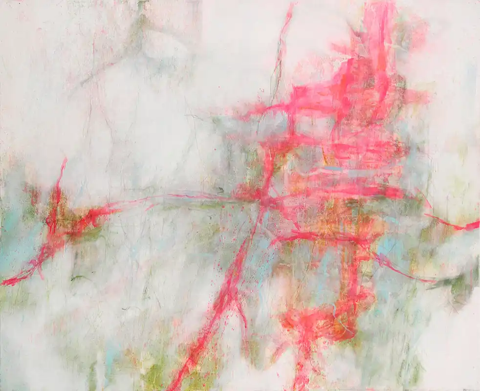 Sale R. Schleeh: Wohin der Weg mich führt II, Originalgemälde (Unikat), zeitgenössische Kunst