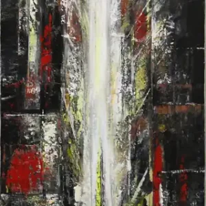 Originalgemälde: Großstadtschluchten I, K. Namazi, Unikat Markenware