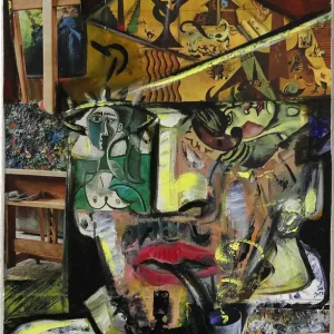 Moderne Kunst: Der Künstler I, K. Namazi, Original/Unikat Nur Heute