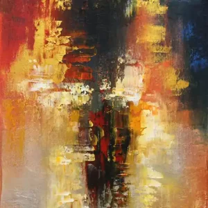 Sonderaktion Originalgemälde: Tropical Fall III, G. Hung, Unikat