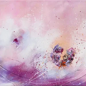 Maya: Pink dream, Originale Acrylbilder (Unikat) Knallerangebot