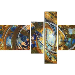Sonderaktion Mehrteilige Acrylbilder: New Colours, new Life I, R. König, Originalgemälde (Unikat)