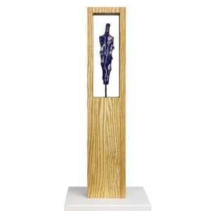 C. Blechschmidt: "Blaues Fragment", zeitgenössische Plastik, Original/Unikat Neu Im Sortiment