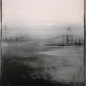 A. Freymuth: Licht im Nebel, Originalgemälde (Unikat) Neu
