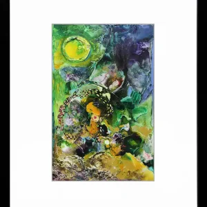 Kostenloser Rückversand Limitierte Edition auf Papier, B. Ossowski: Dream Island, signierter Fineartprint, Nr. 1/150