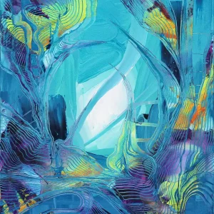 Bestseller J. Fernandez: "The Battle I", Originalgemälde (Unikat), Acrylbilder