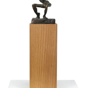 Top-Seller C. Blechschmidt: "Tänzerin", originale, zeitgenössische Bronze, Unikat