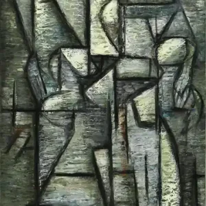 Acrylgemälde , K. Namazi: "Hommage I", (Original/Unikat) Kostenfreie Lieferung