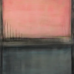 A. Freymuth: "Windstille", Acrylmalerei abstrakt, Originalgemälde (Unikat) Meistverkauft