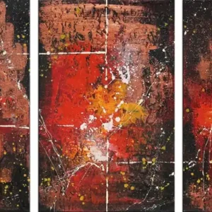 G. Hung: "Sternenfenster I", abstrakte Originalkunst (Unikat) Neue Kollektion