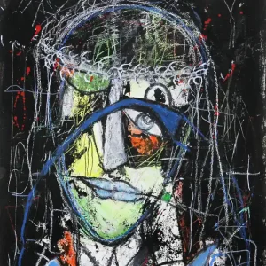I. Schmidt: "Happy Easter", zeitgenössische Grafik/Malerei, Original/Unikat Markenprodukt