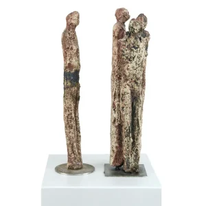 Zeitgenössische Skulptur, Ilona Schmidt: "Ausgegrenzt" Geprüft