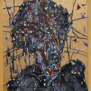 C. Blechschmidt: "Reichenbacher Schrei", Original/Unikat, zeitgenössisches Ölgemälde Neue Ware
