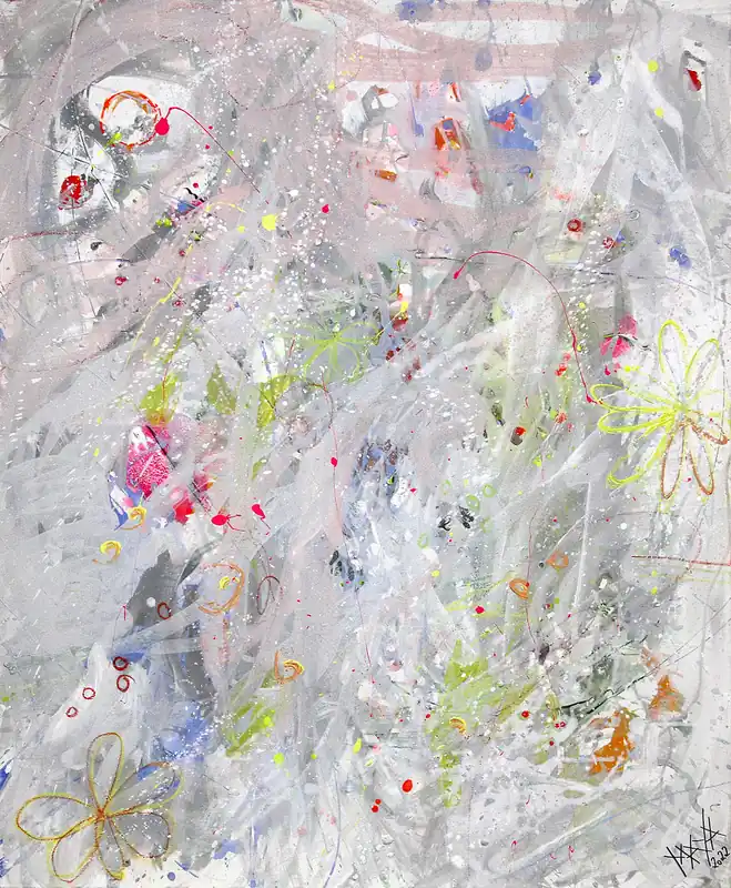 Maya: "Novembermelodie", Originale Acrylbilder (Unikat) Wochenendangebot