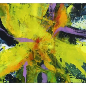 Acrylmalerei abstrakt, M.Rick: "Splash" (A) Neuheit