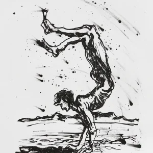 C. Blechschmidt: "Sommer", Originale Grafik/Lithographie Preisknaller