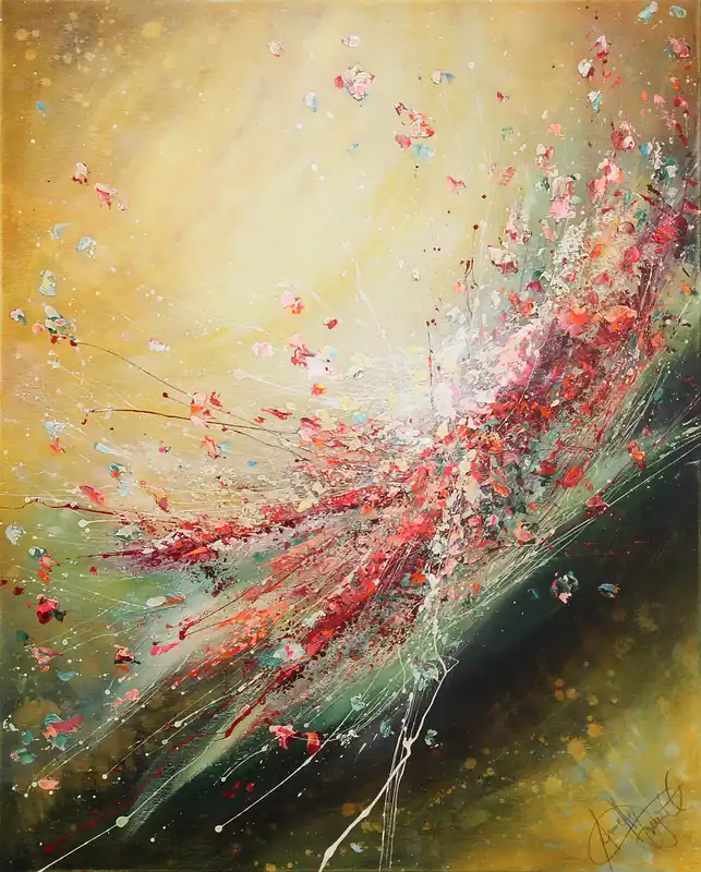 A. Freymuth: "Expansion", Acrylmalerei abstrakt, Originalgemälde (Unikat) Angebot