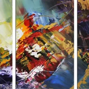 G. Hung: "Lost in Space I", abstrakte Originalkunst (Unikat) Neue Kollektion