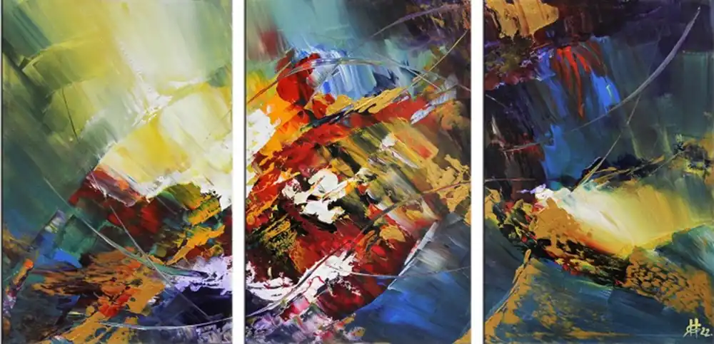 G. Hung: "Lost in Space I", abstrakte Originalkunst (Unikat) Neue Kollektion