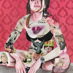 Solange Der Vorrat Reicht S. Petrunov: "Portrait of Desi", zeitgenössisches Originalgemälde