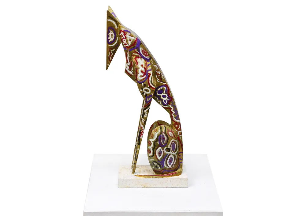 Knallerangebot Moderne Skulptur, M. Cieśla: "Hund 2", Original/serielles Unikat
