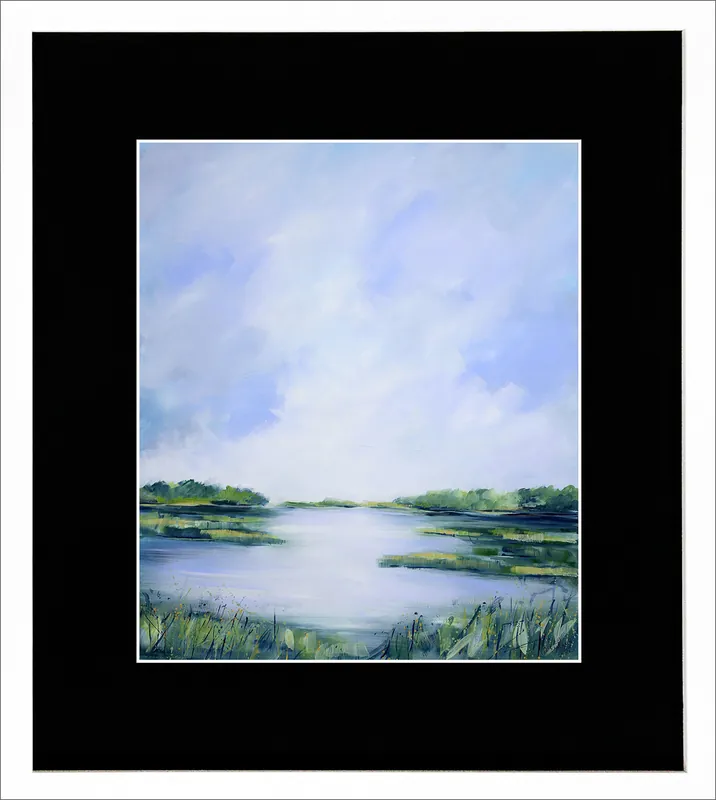 Kracherpreis Limitierte Edition auf Papier, M. Kühne: "Sommerhimmel", signierter Fineartprint, Nr. 1/150