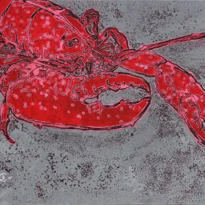 Schnäppchen C. Blechschmidt: "Herbert", Original/Unikat, zeitgenössisches Acrylgemälde