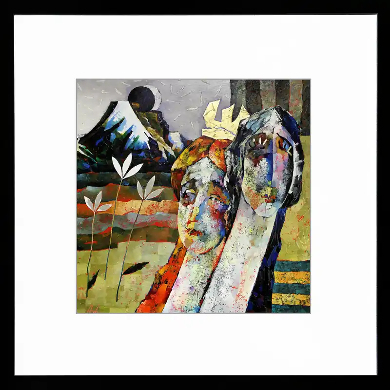 Limitierte Edition auf Papier, A. Larrett: "Sirenen", signierter Fineartprint, Nr.2/150 Sale