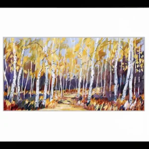 Limitierte Edition auf Papier, M. Kühne: "Herbstspaziergang", Fineartprint signiert, Nr. 2/150 Preis Gesenkt