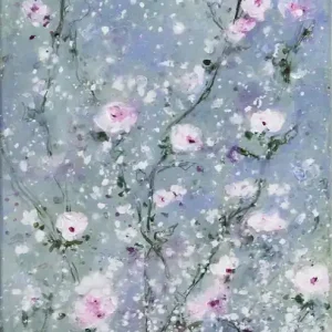 Maya: "Rose Garden I", Originales Acrylgemälde (Unikat) Jetzt Kaufen