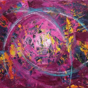Ausverkauf R. König: "Fascination I", abstraktes Originalgemälde (Unikat)