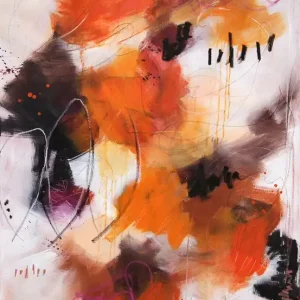Abverkauf Maya: "Herbstgedanken", Originale Acrylbilder (Unikat)