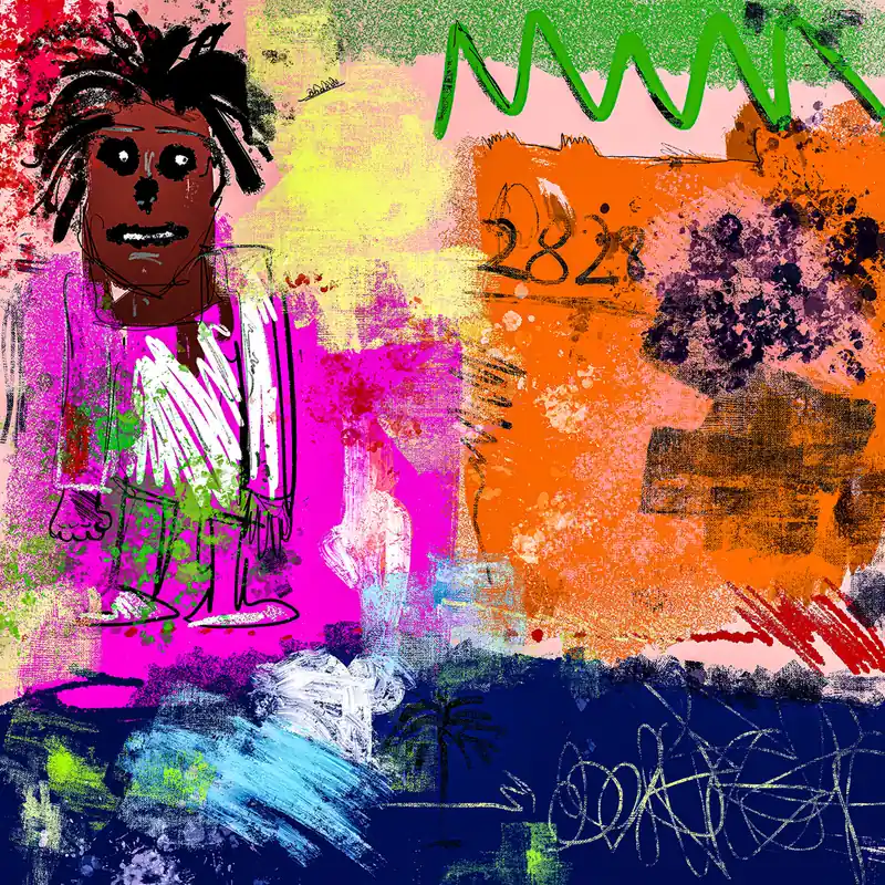 Highlight H. Mühlbauer-Gardemin: "2828", Moderne Pop Art, Original/serielles Unikat