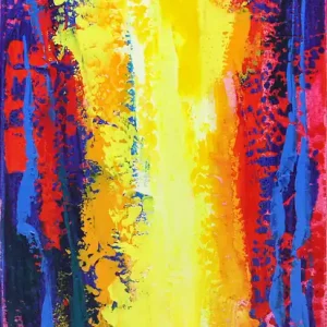 L.Roth: "Summertime", originales Acrylgemälde (Unikat) Finale Aktion