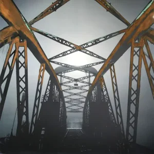 Finale Aktion H. Mühlbauer-Gardemin: "Brücke", Moderne Pop Art, Original/serielles Unikat