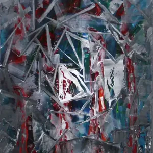 R. König: "Jungle Fever III", abstraktes Originalgemälde / Unikat Echt