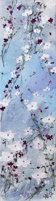 Preisknaller Maya: "Träumerei I", Originale Acrylbilder (Unikat)