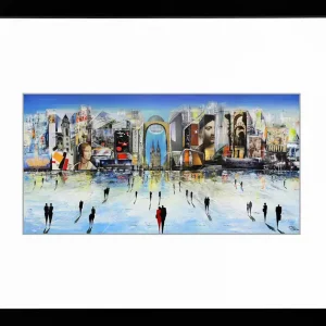 Neuheit Limitierte Edition auf Papier, K. Namazi: "Kulturreise I", signierter Fineartprint, Nr. 1/150